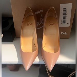 Christian Louboutin Kate Nappa nude (New)